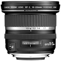 Canon EF-S 10-22mm f/3.5-4.5 USM SLR Lens for EOS Digital SLR