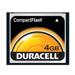 Duracell 4GB Compact Flash Memory Card