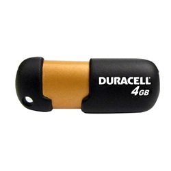 Duracell 4GB USB 2.0 Capless Flash Drive