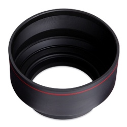 Hoya 77mm Collapsible Rubber Lens Hood 35mm to 200mm Lenses