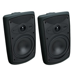 Niles OS7.3  7-Inch 2-Way High Performance Indoor Outdoor Black Speakers (Pair) (FG00991)