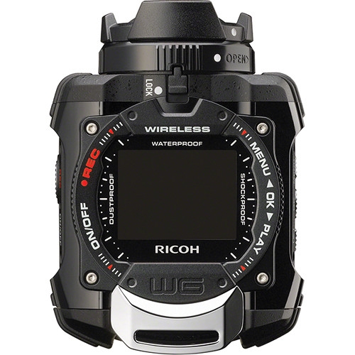 Ricoh WG-M1 32ft Under Water, Full HD, Wi Fi Digital Camera Kit