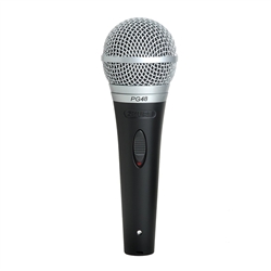 Shure PG48 LC Vocal Dynamic Microphone