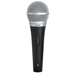 Shure PG48-QTR Cardioid Dynamic Vocal Microphone w/ On-Off Switch