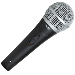 Shure PG58-XLR Cardioid Dynamic Vocal Microphone with XLR-to-XLR Cable