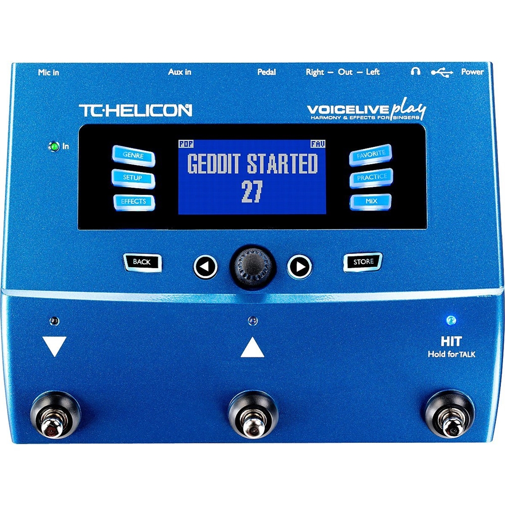 TC Helicon Voice Live Play Vocal Effects Processor (996356005) (Used)