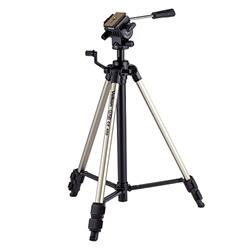 Velbon CX-480/F 3-Section Aluminum Tripod with 2-Way Fluid Head