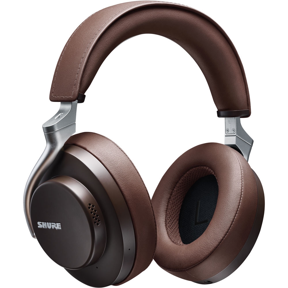 Shure AONIC 50 Wireless Noise Canceling Headphones Brown